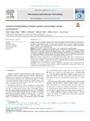 Automated engineering of domain-specific metamorphic testing environments